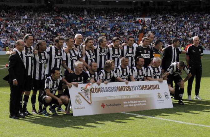Foto di gruppo per la Juventus 